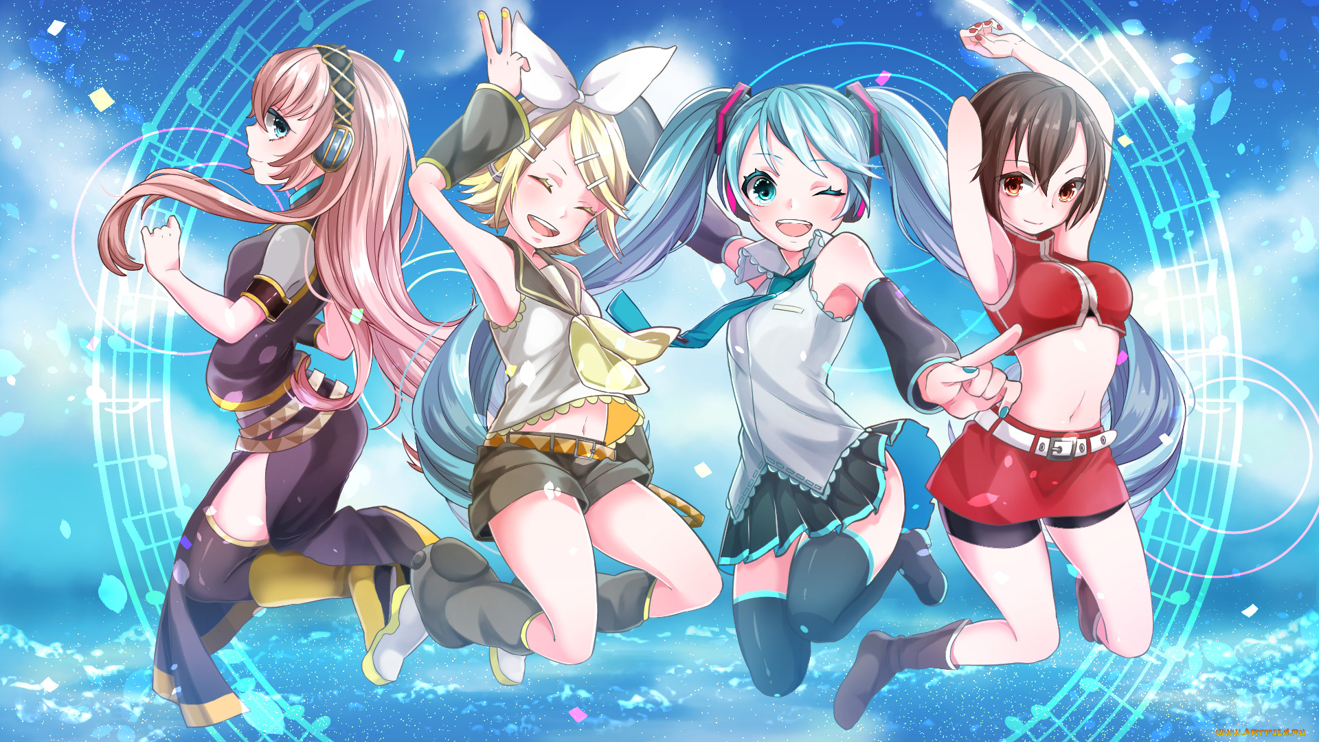 , vocaloid, meiko, megurine, luka, , kagamine, rin, hatsune, miku, , tagme, artist